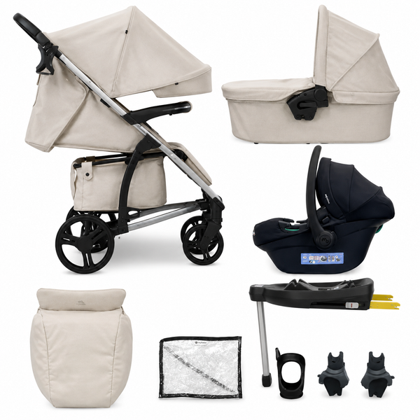 My Babiie MB200i Travel System with Isofix - Oatmeal