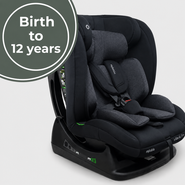 My Babiie MBCS100 2-in-1 Convertible R129 Car Seat - Black