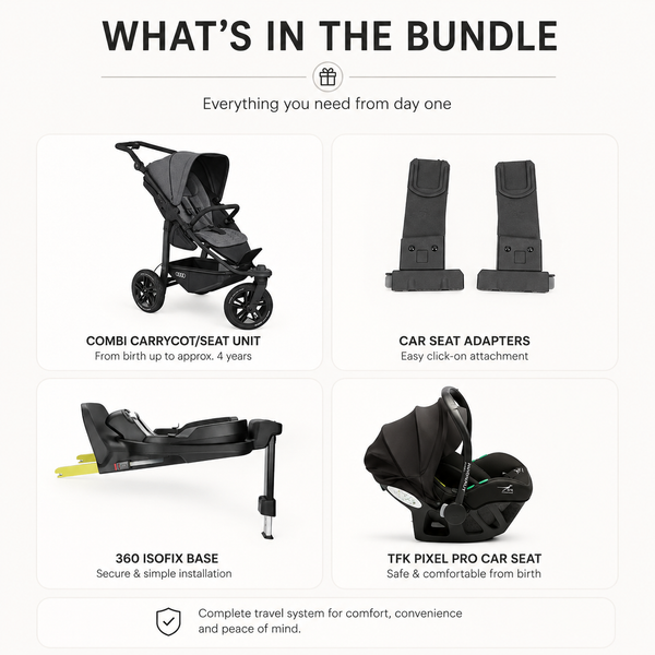 TFK Mono3 Audi Edition 4-in-1 Travel System