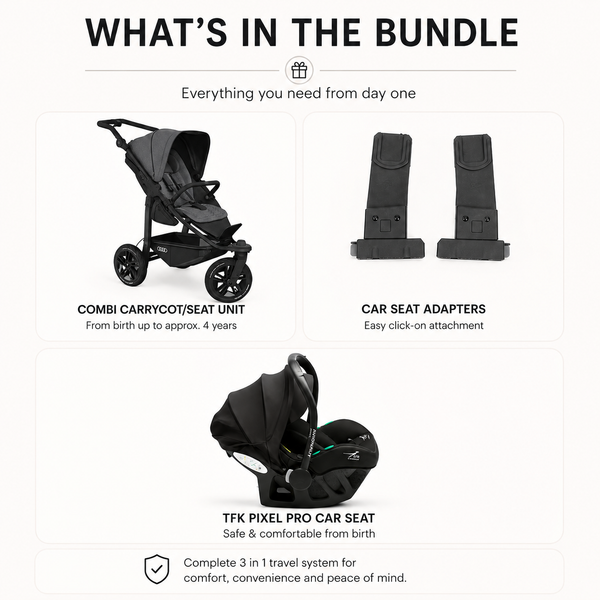 TFK Mono 3 3-in-1 Travel System– Audi Edition