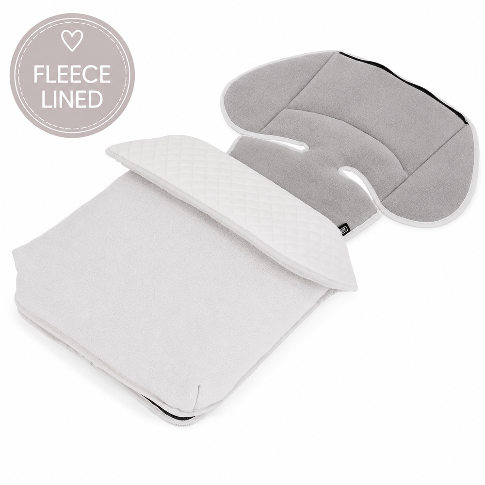 Bebecar Mini Pop Footmuff in White Delight