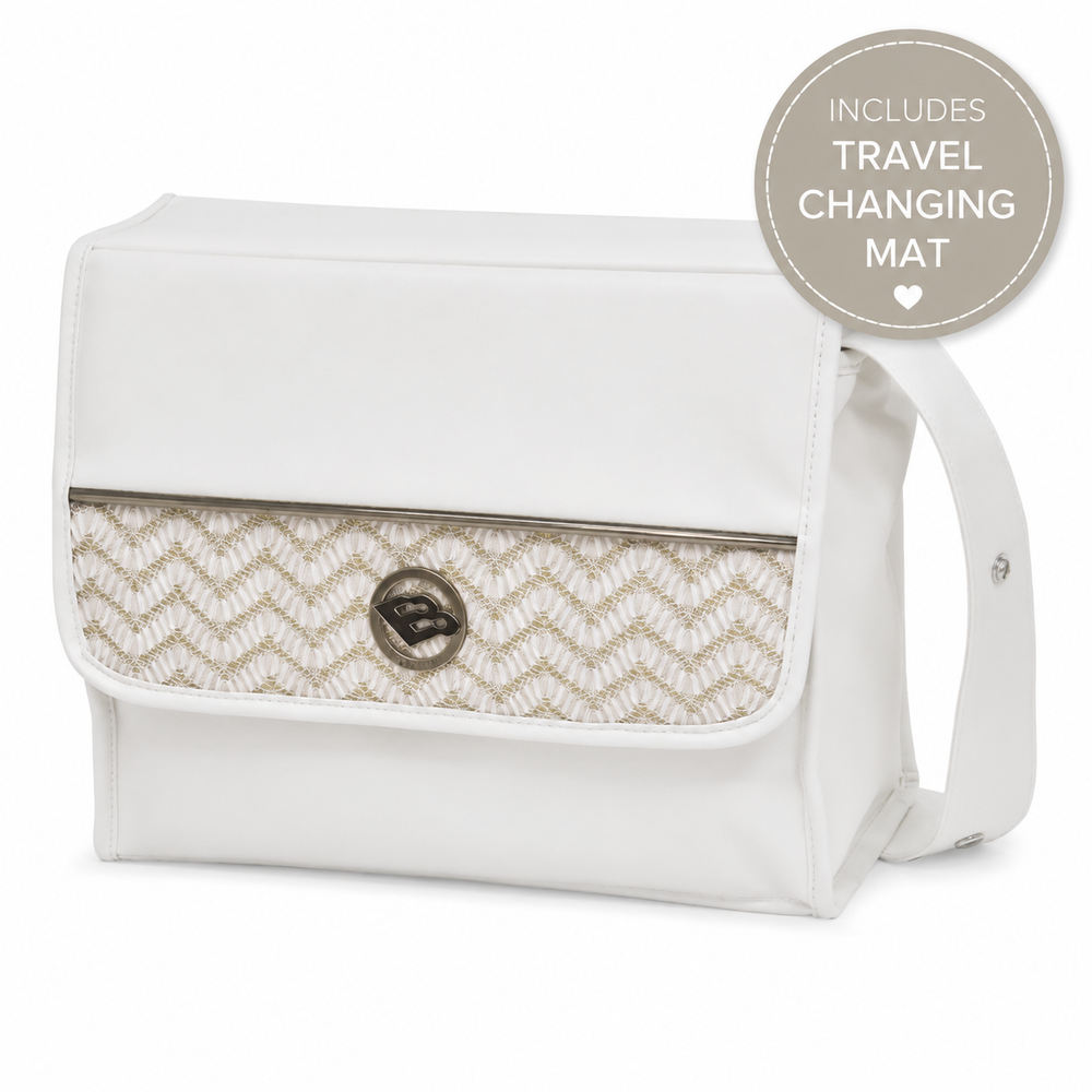 Bebecar Changing Bag - Woven White
