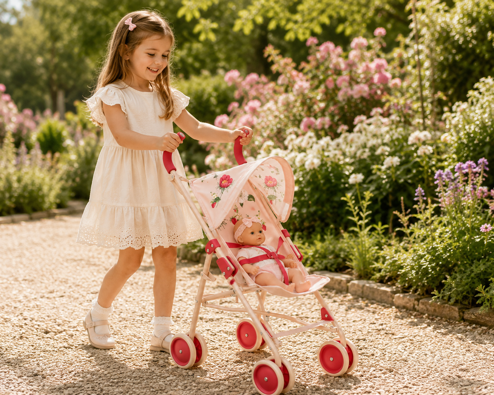 Roma RHS Dolls Umbrella XL Buggy - Flora
