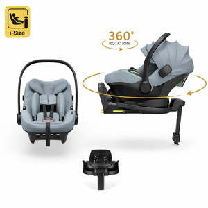 Avionaut Pixel 3 Infant Carrier & Orbit Isofix Bundle – Blue (40–86cm | 0–13kg)