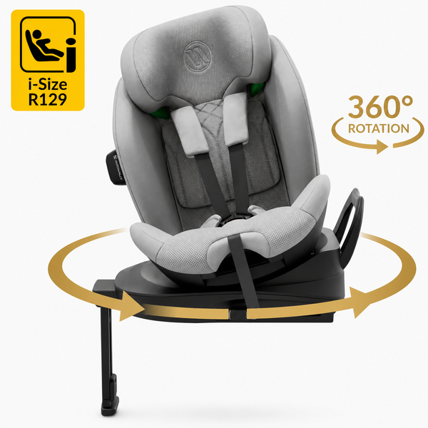 Avionaut Stardust 360 Grey – 360° Rotating ERF i-Size Car Seat