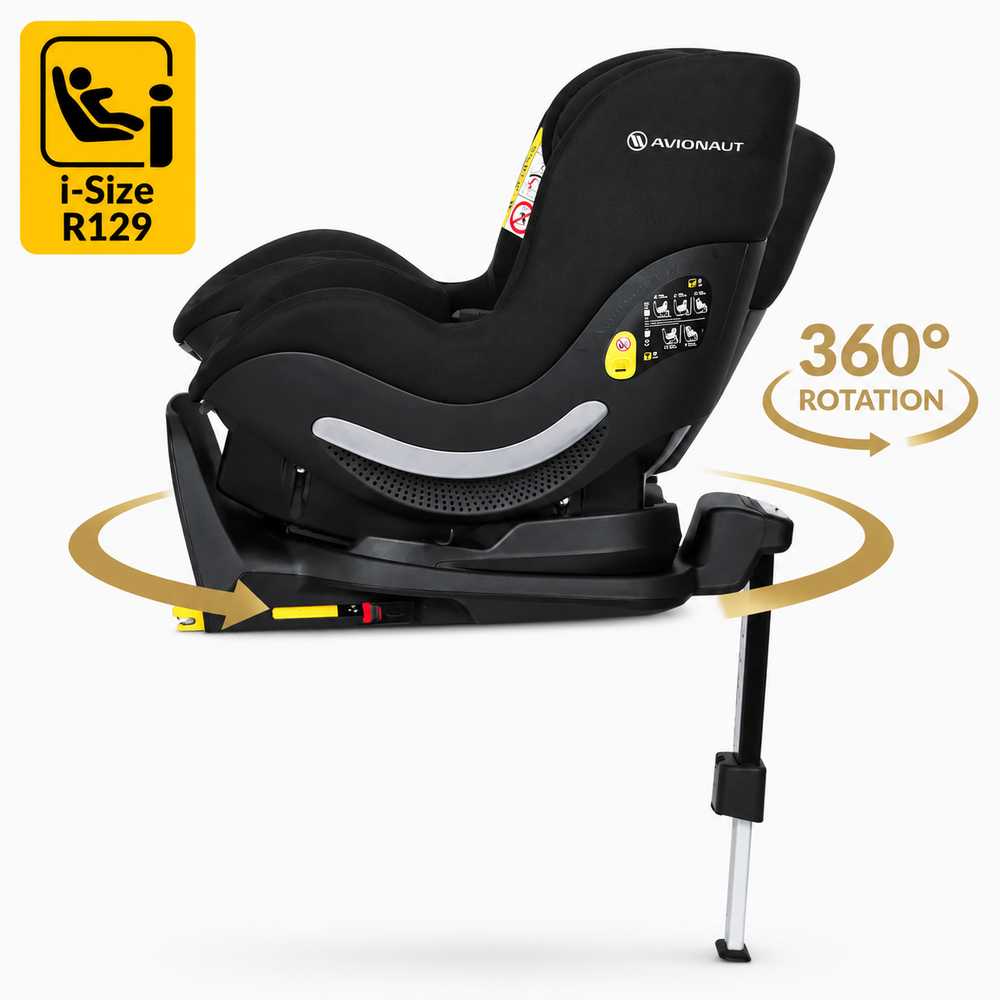 Avionaut Aerofix Airflow with 360 Orbit Isofix Base - Black