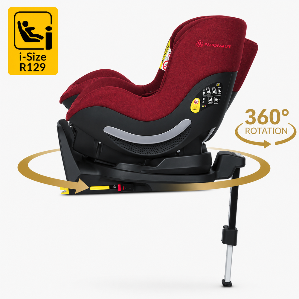 Avionaut Aerofix Airflow with 360 Orbit Isofix Base - Red