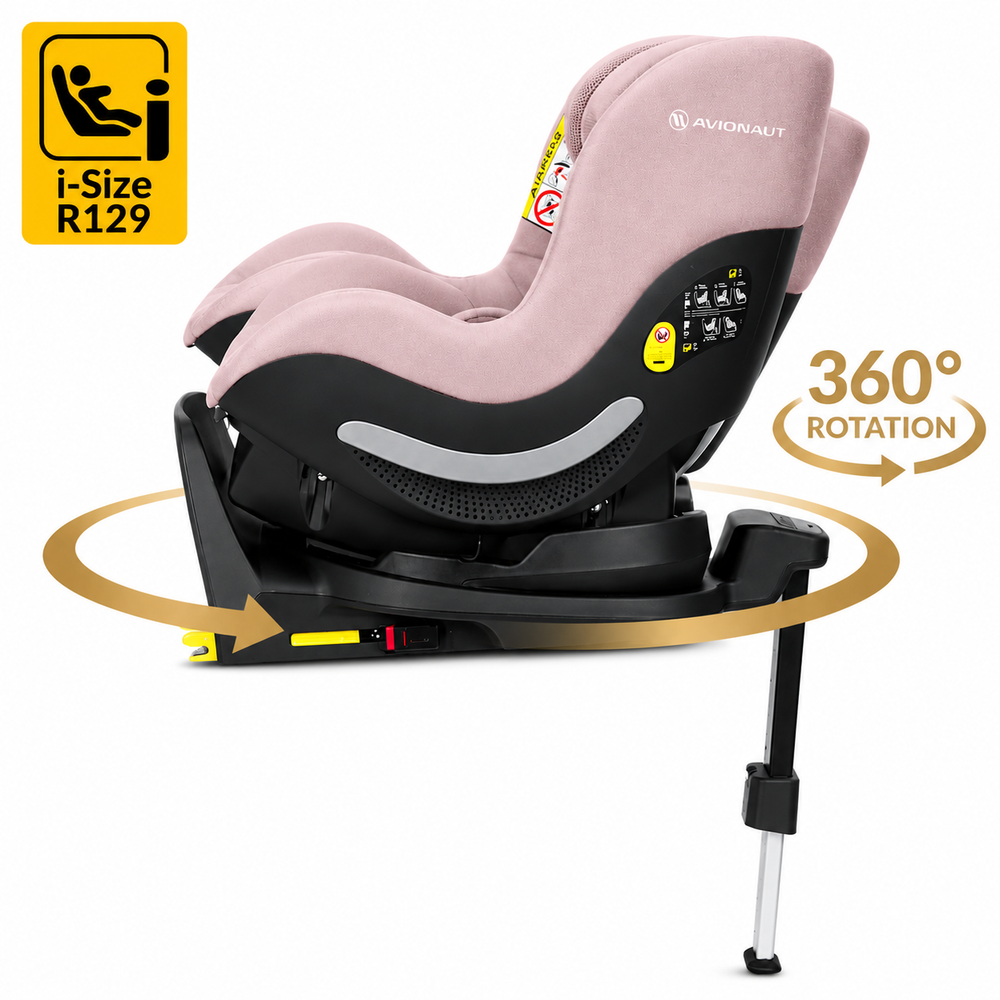 Avionaut Aerofix Airflow with 360 Orbit Isofix Base - Pink