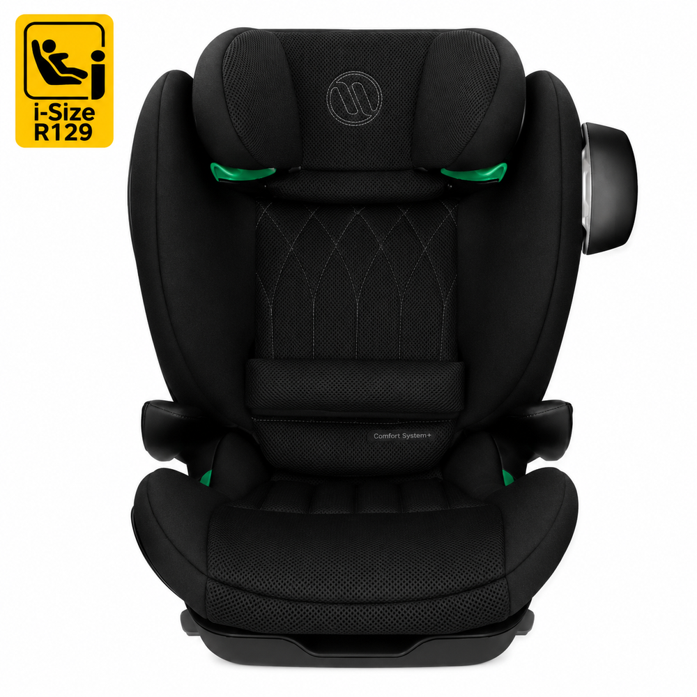 Avionaut MaxSpace AirFlow Black – 100-150cm i-Size Booster Seat