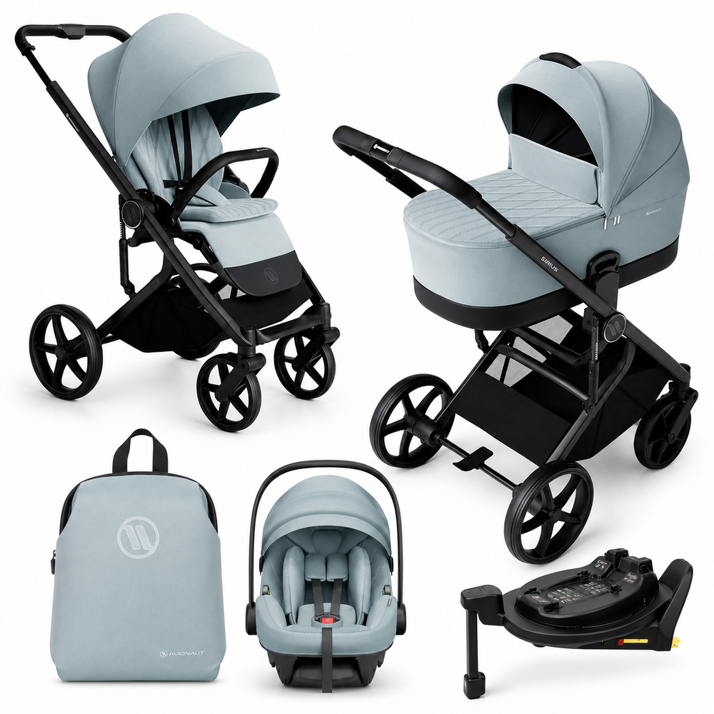 Avionaut Sirius 2 Travel System Blue | Pixel 3 & IQ Orbit Base