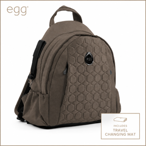 Egg3 Backpack Mink - With Travel Changing Mat