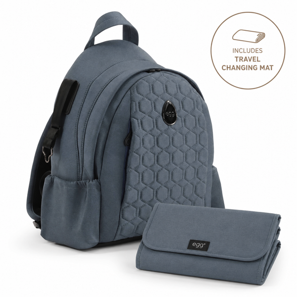 Egg3 Backpack Topaz - With Travel Changing Mat