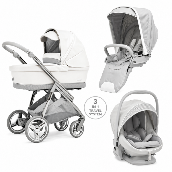 Bebecar Mini Pop 3 in 1 Travel System - Halo