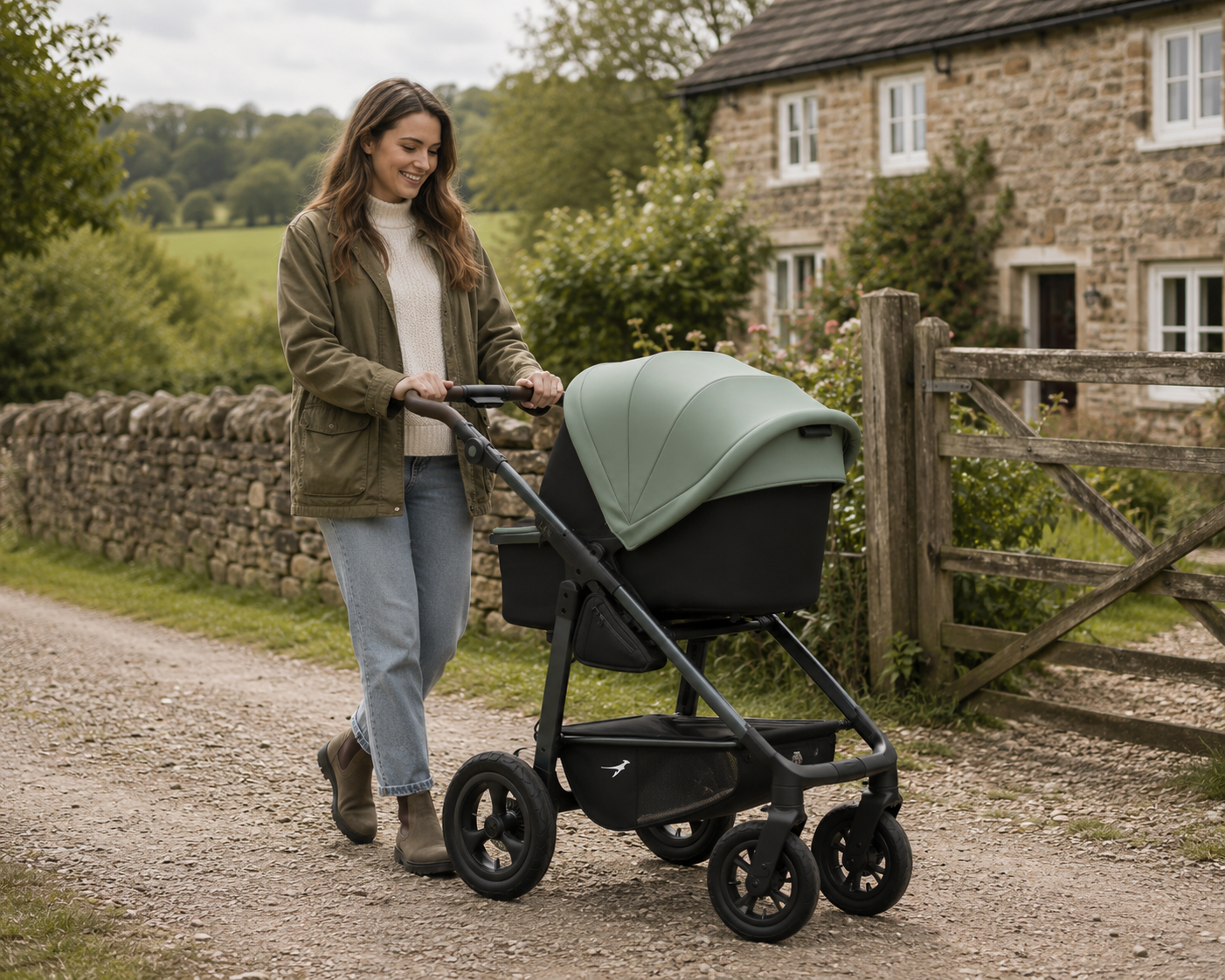 TFK Mono 4 Combi Pram & Pushchair 2026 - Olive