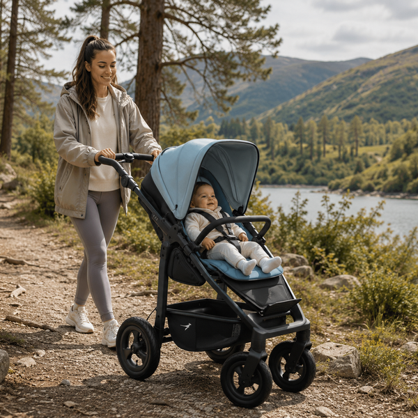 TFK Mono 4 Combi Pushchair Follow Up Seat 2026 - Blue