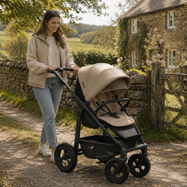 TFK Mono 4 Pushchair Follow Up Seat Unit 2026 - Sand