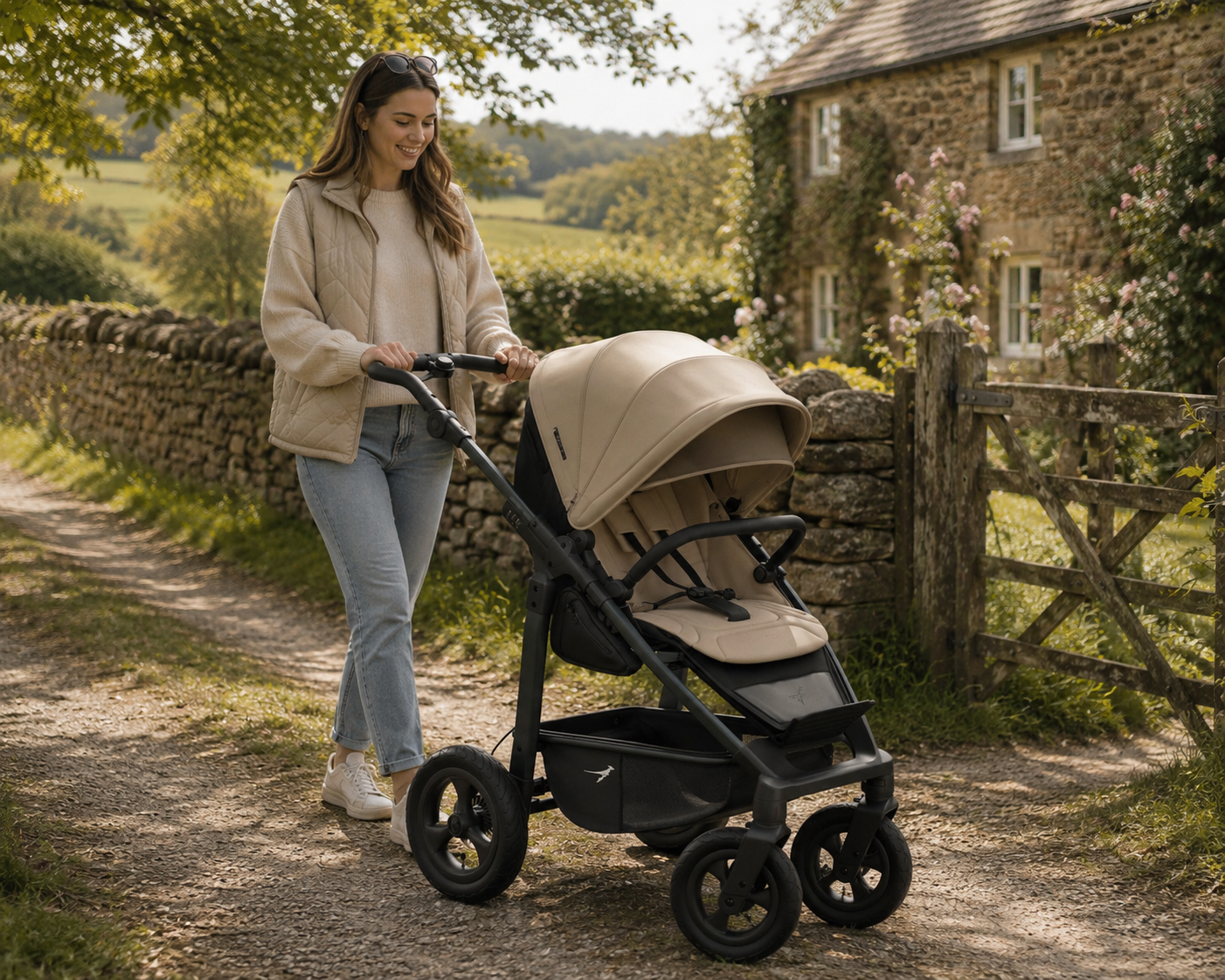TFK Mono 4 Pushchair Follow Up Seat Unit 2026 - Sand