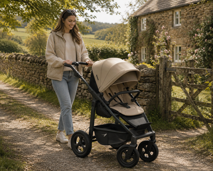 TFK Mono 4 Pushchair Follow Up Seat Unit 2026 - Sand