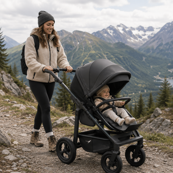 TFK Mono 4 Pushchair Follow Up Seat Unit 2026 - Grey