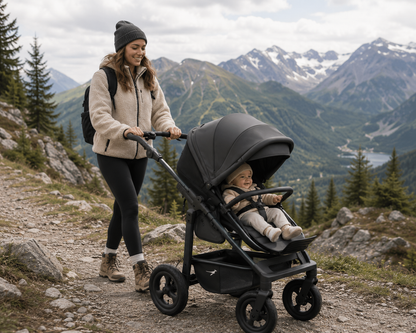 TFK Mono 4 Pushchair Follow Up Seat Unit 2026 - Grey