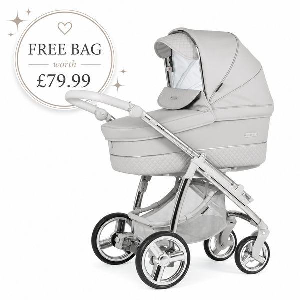 Bebecar Ip-Op Polished Pebble 2 in 1 Travel System
