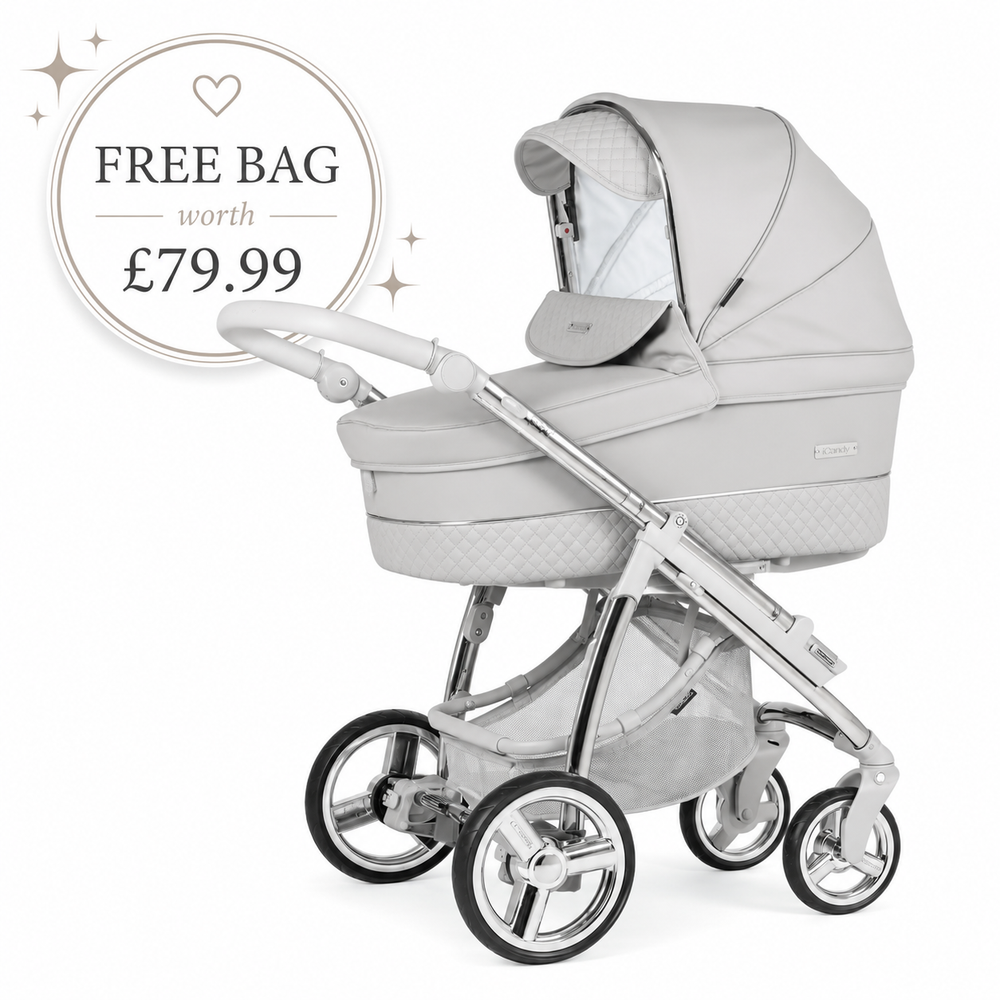 Bebecar Ip-Op Polished Pebble 2 in 1 Travel System