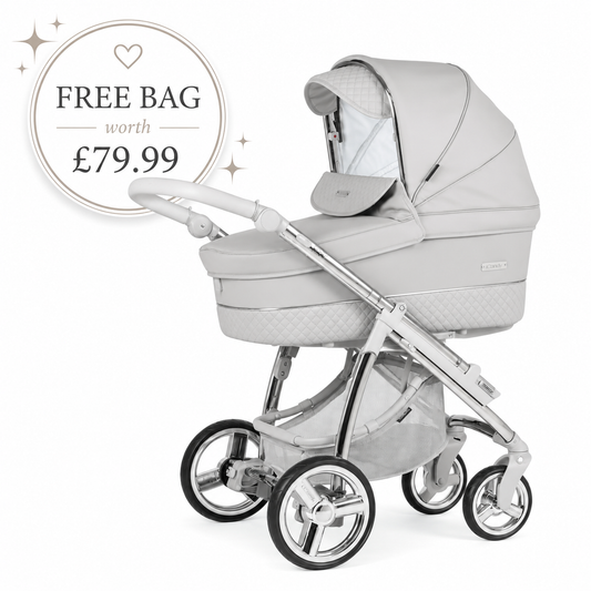 Bebecar Ip-Op Polished Pebble 2 in 1 Travel System