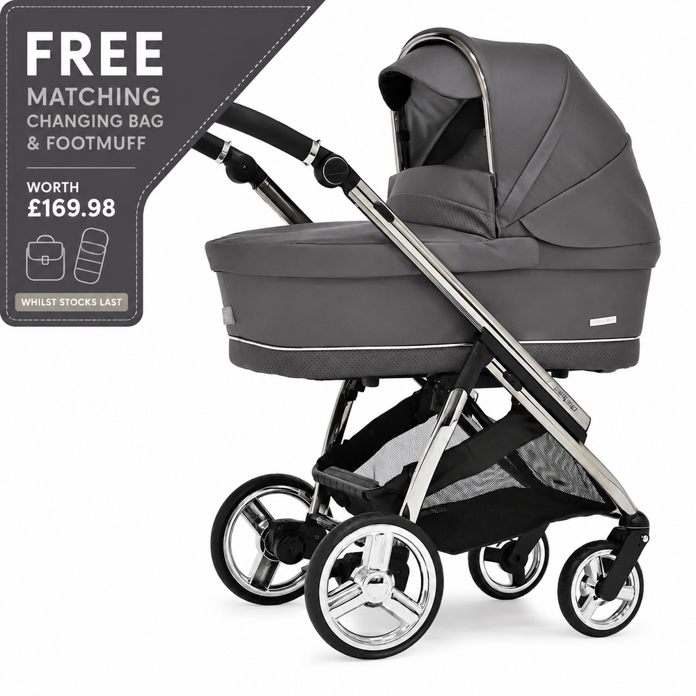 Bebecar Mini Pop 3 in 1 Travel System - Peppercorn