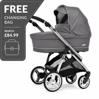Bebecar Mini Pop 2 in 1 Travel System - Peppercorn