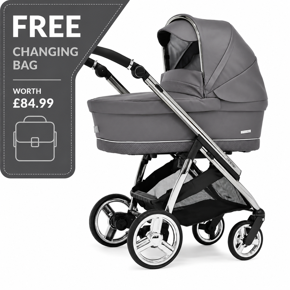 Bebecar Mini Pop 3 in 1 Travel System - Peppercorn