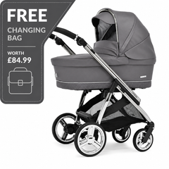 Bebecar Mini Pop 3 in 1 Travel System - Peppercorn