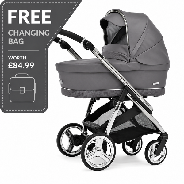 Bebecar Mini Pop 3 in 1 Travel System - Peppercorn