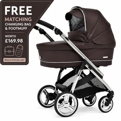 Bebecar Mini Pop 3 in 1 Travel System - Cacao