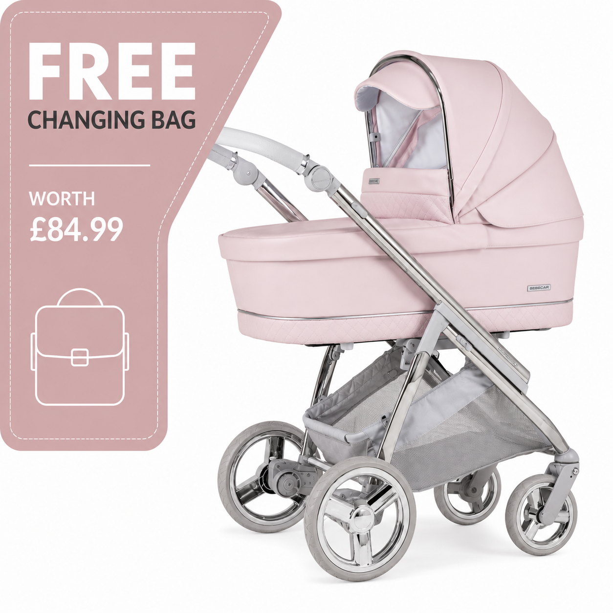 Bebecar Mini Pop 2 in 1 Travel System - Roselle
