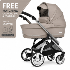 Bebecar Mini Pop 3 in 1 Travel System - Truffle