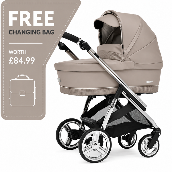Bebecar Mini Pop 2 in 1 Travel System - Truffle