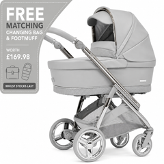 Bebecar Mini Pop 3 in 1 Travel System - Graphite