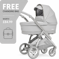 Bebecar Mini Pop 3 in 1 Travel System - Graphite