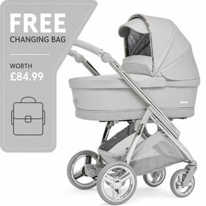 Bebecar Mini Pop 3 in 1 Travel System - Graphite