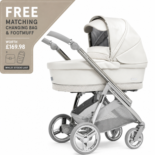 Bebecar Mini Pop 3 in 1 Travel System - Porcelaine