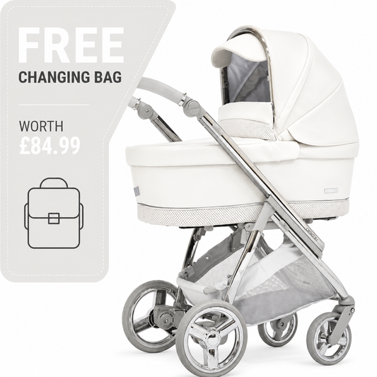 Bebecar Mini Pop 2 in 1 Travel System - Porcelaine
