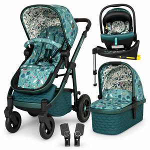 Cosatto Wow 3 Masquerade Rotate Travel System – Acorn 2 & ISOFIX Base