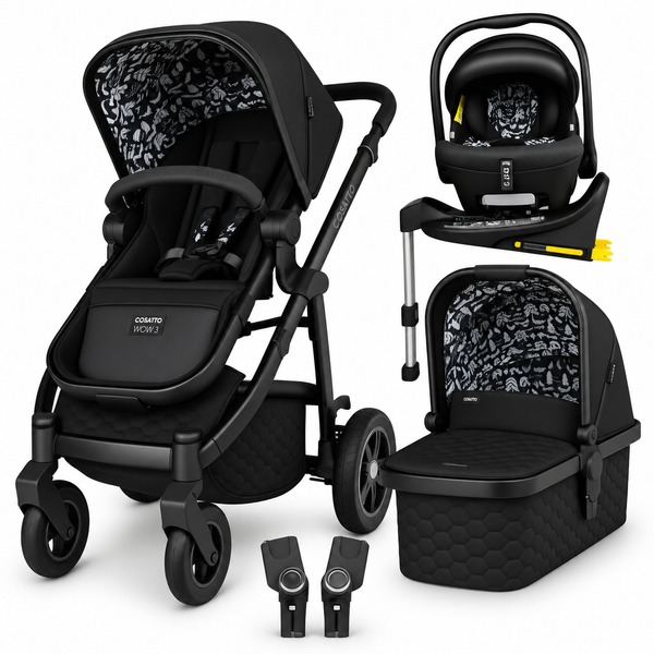 Cosatto Wow 3 Silhouette Rotate Travel System – Acorn 2 & ISOFIX Base