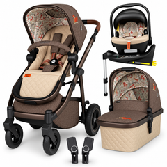 Cosatto Wow 3 Foxford Hall Rotate Travel System – Acorn 2 & ISOFIX Base
