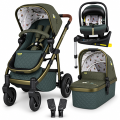Cosatto Wow 3 Bureau Rotate Travel System – Acorn 2 & ISOFIX Base