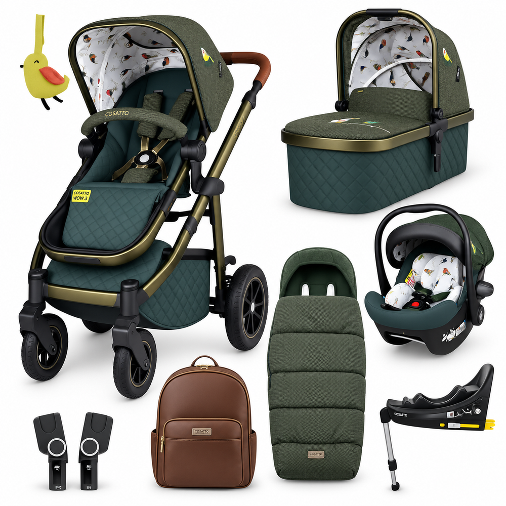 Cosatto Wow 3 Bureau Rotating Everything Bundle – Car Seat & Base