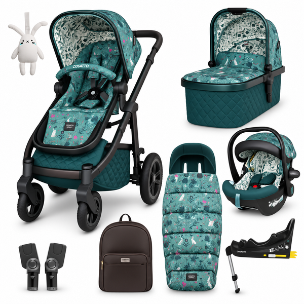 Cosatto Wow 3 Masquerade Rotating Everything Bundle – Car Seat & ISOFIX Base
