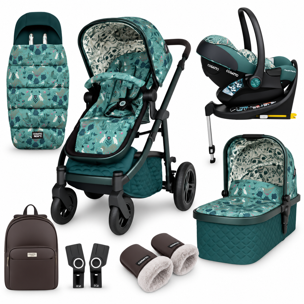 Cosatto Wow 3 Masquerade Rotate & Recline Cozy Bundle