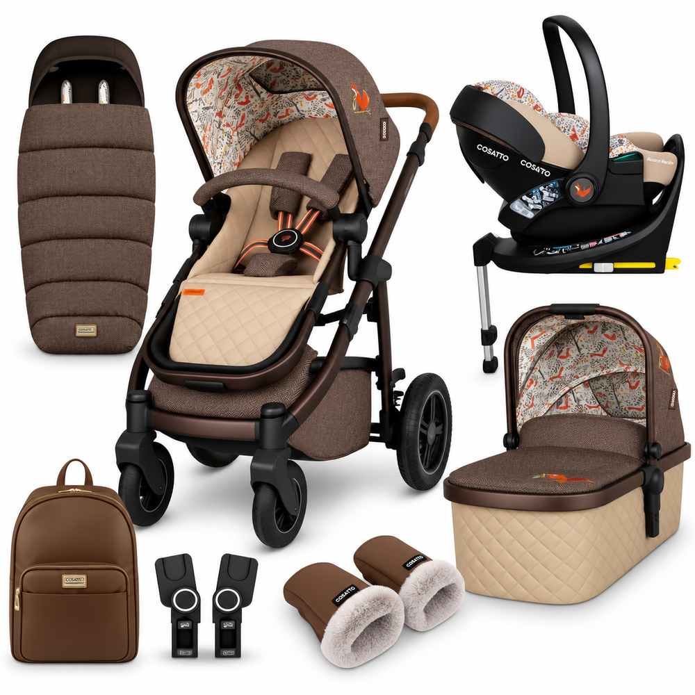 Cosatto Wow 3 Rotate & Recline Cozy Bundle – Foxford Hall