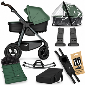 TFK Mono4 Olive Complete Adventure Bundle – Footmuff, City Bag, Rocker & Accessories